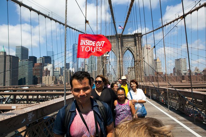 Brooklyn Bridge & DUMBO Neighborhood Tour - from Manhattan to Brooklyn - The Brooklyn Bridge crossing: 1.1 miles of engineering drama