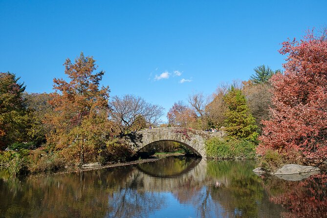 Central Park Private Pedicab Tour (60 mins) - Wollman Rink, Gapstow Bridge, and Bethesda Fountain: postcard Central Park