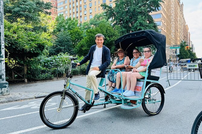 Central Park Private Pedicab Tour (60 mins) - Bow Bridge and Strawberry Fields: romance, crowds, and music history