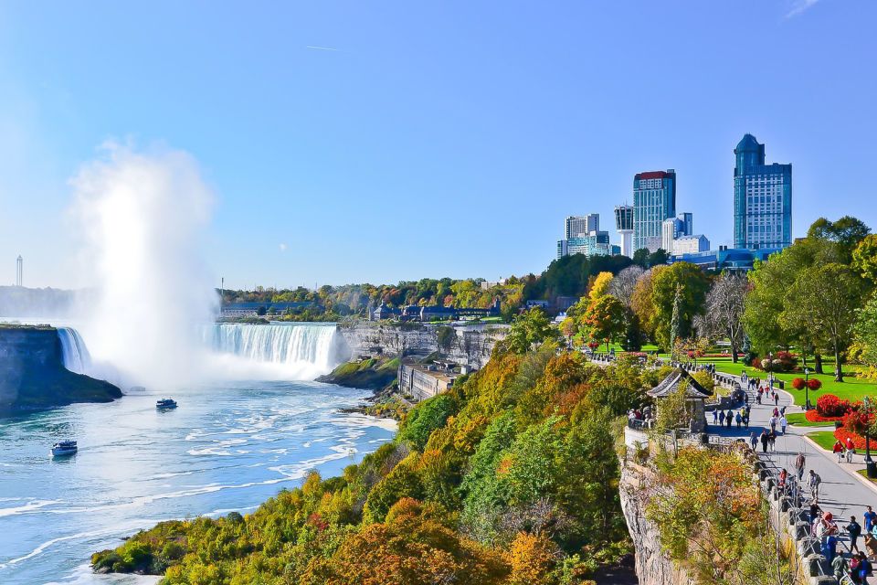 From NYC: Niagara Falls Full-Day Tour with Maid of the Mist - Arrival at Niagara Falls: the walkable park window you get