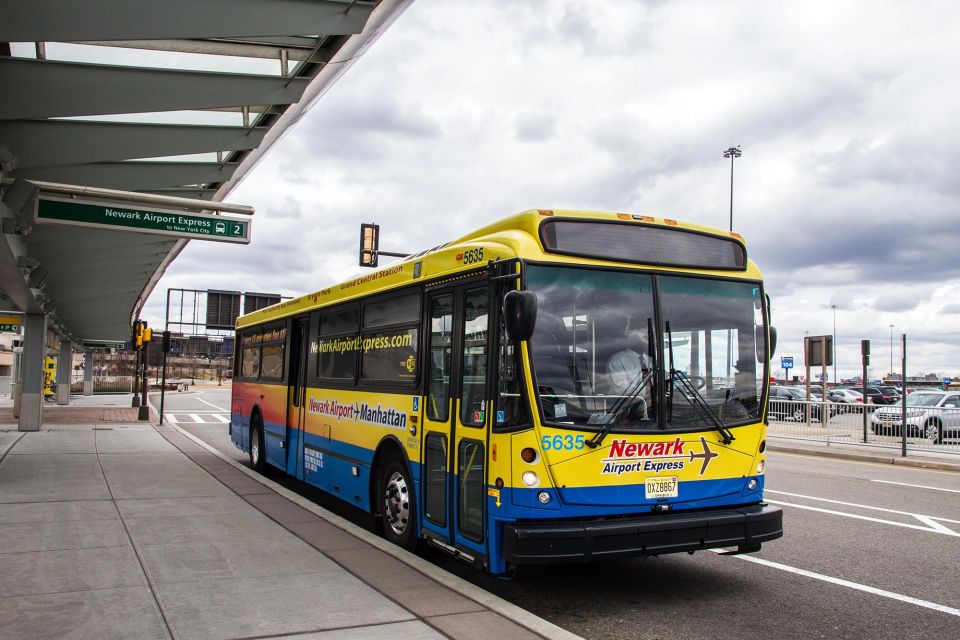 Manhattan: Bus Transfer from/to Newark Airport - From Newark Terminals to Midtown Curb Stops: What You’re Actually Buying
