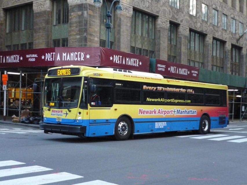 Manhattan: Bus Transfer from/to Newark Airport - Planning Tips That Make This Feel Effortless