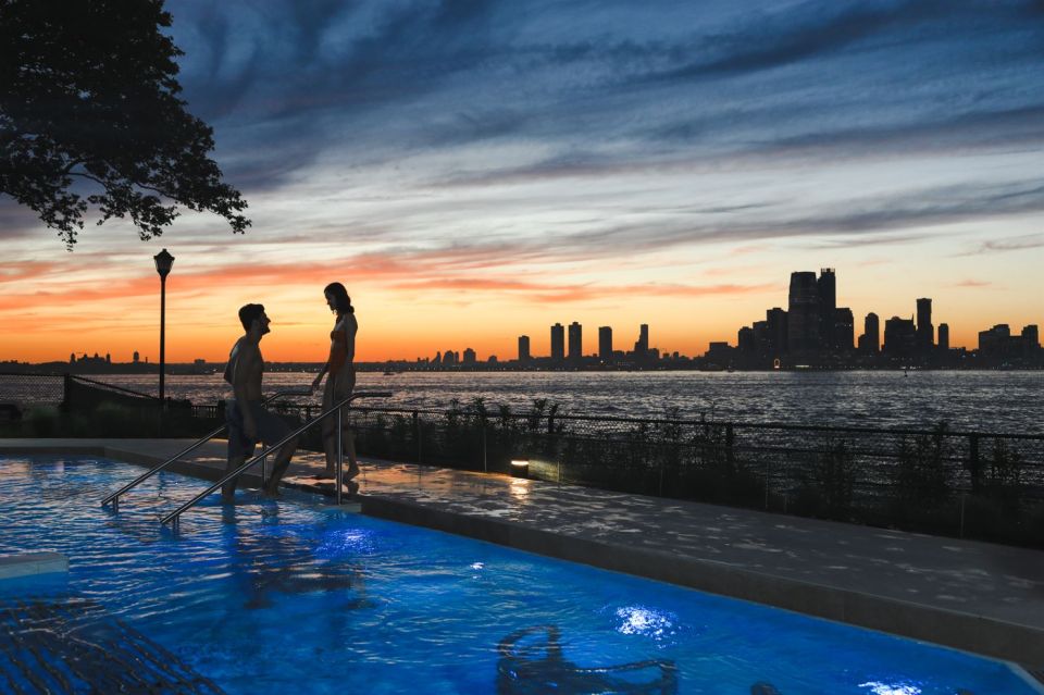 New York City: Entry Ticket to QC NY Spa on Governors Island - The welcome moment: robe, locker, sandals, and the “settle in” details