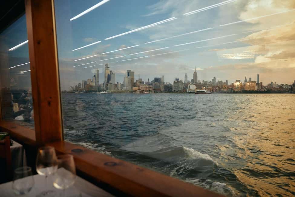 New York City: Gourmet Dinner Cruise with Live Music - The Statue of Liberty moment: sunset reflections you’ll remember