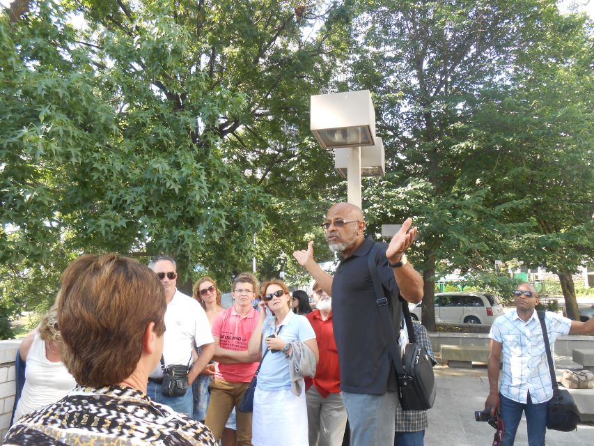 New York City Harlem Highlights w/ Gospel Concert & Transfer - Landmark sequence: Apollo Theatre, Schomburg Center, and the homes that anchor the stories