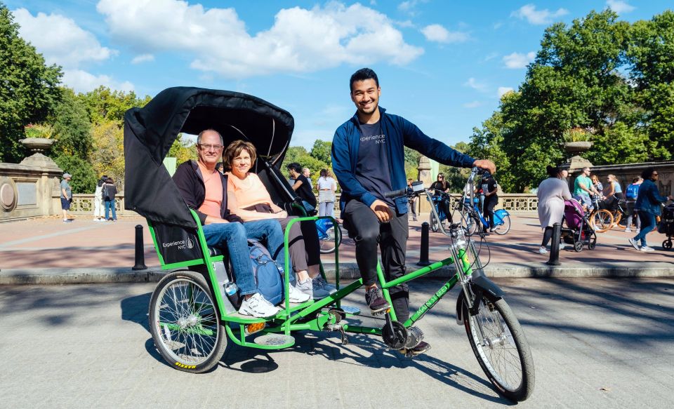 New York City: Private Central Park Pedicab Tour - The First Leg: From Wollman Rink Views to Gapstow Bridge