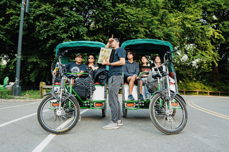 New York City: Private Central Park Pedicab Tour - From The Mall to The Obelisk to the Museums: City Edges Inside the Park