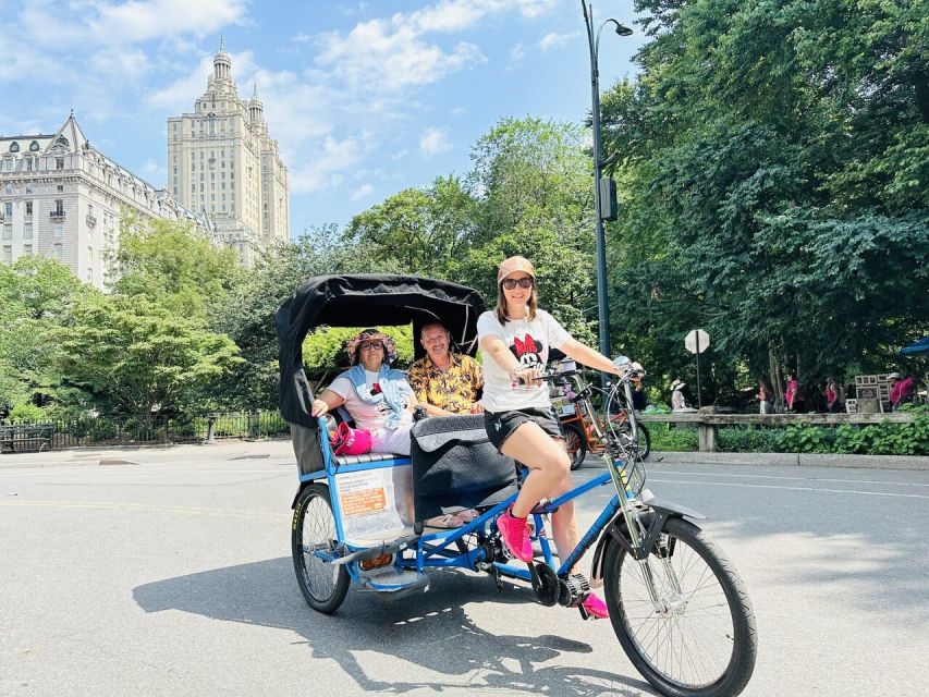 New York City: Private Central Park Pedicab Tour - Reservoir to Belvedere Castle: Views That Feel Like a Different City