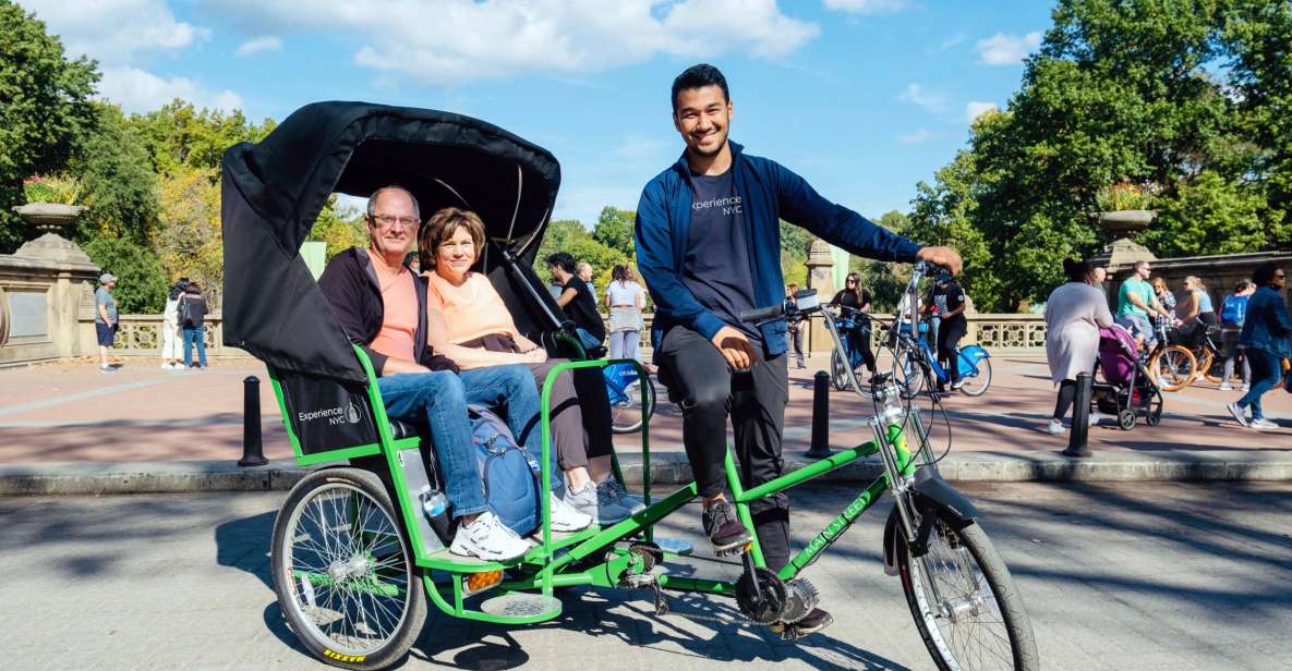 New York City: Private Central Park Pedicab Tour - Your Guide Is the Real Engine of the Tour