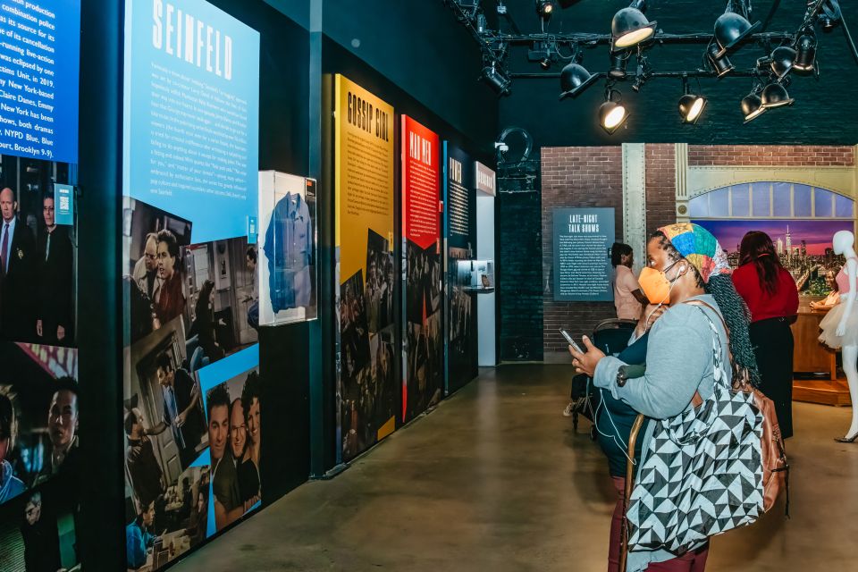 New York City: RiseNY Experience Ticket - Museum-style galleries: TV, Broadway, music, and fashion as city history