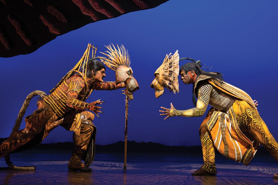 New York City: The Lion King Broadway Entry Tickets - What happens once you sit down: the savanna comes to life