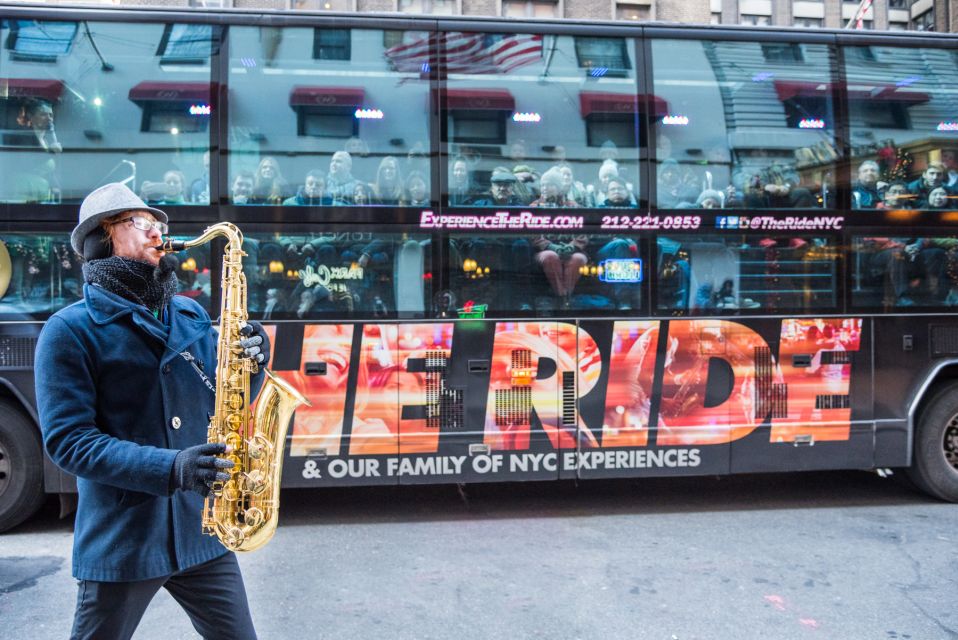 New York City: The Ride Interactive Bus Tour - A moving stage on 42nd Street: what the ride feels like