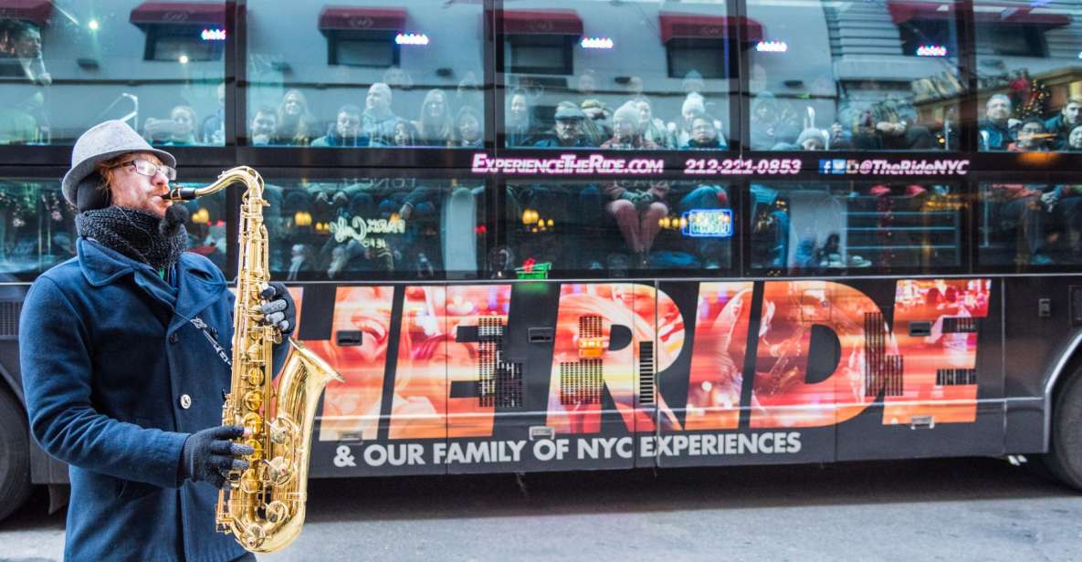 New York City: The Ride Interactive Bus Tour - Timing, delays, and meeting point realities