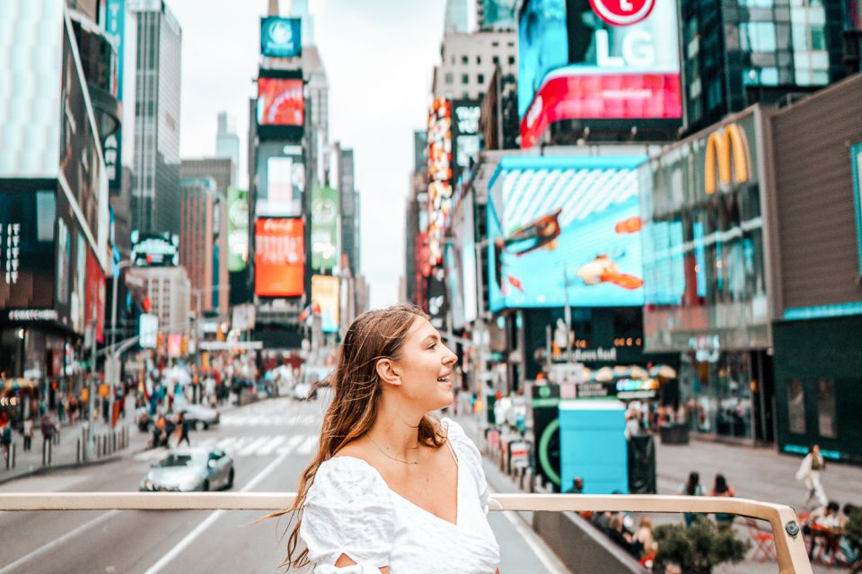 New York: Hop-on Hop-off Sightseeing Tour by Open-top Bus - Downtown Loop stops: Battery Park, Wall Street, neighborhoods, and views