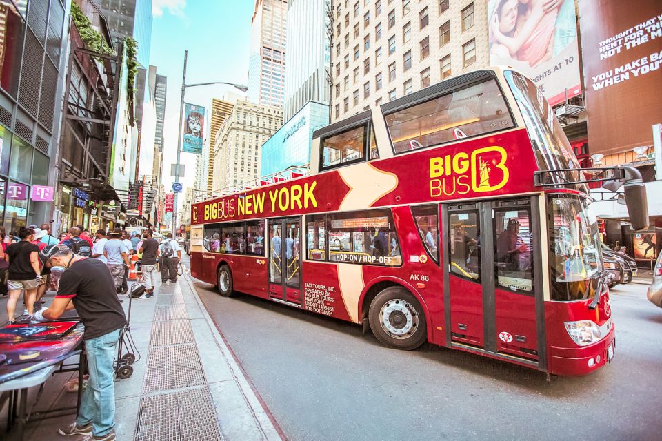 New York: Hop-on Hop-off Sightseeing Tour by Open-top Bus - Empire State Building and the skyline hits you can’t skip