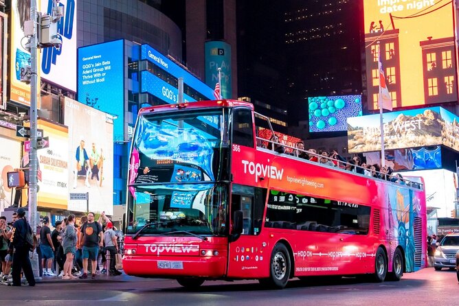 New York Night Tour: Open Top Bus Tour by TopView® - Key things to know before you go