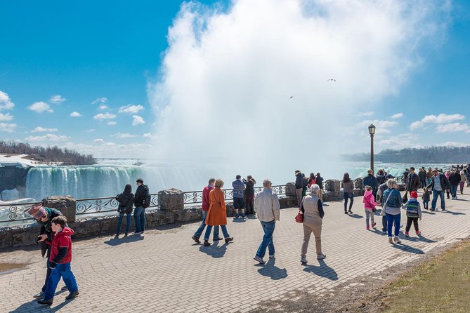 Niagara Falls 1 Day Tour from NYC with Maid of the Mist Boat Ride - The View-Point Route: Observation Tower, Prospect Point, Luna Island, Terrapin Point