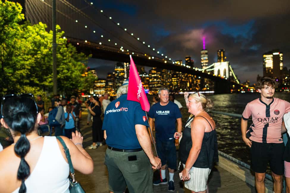 NYC at Night: 3-Hour Luxury Bus Tour of Top Highlights - DUMBO Photo Stop: Brooklyn Bridge Waterfront in Full Night Mode