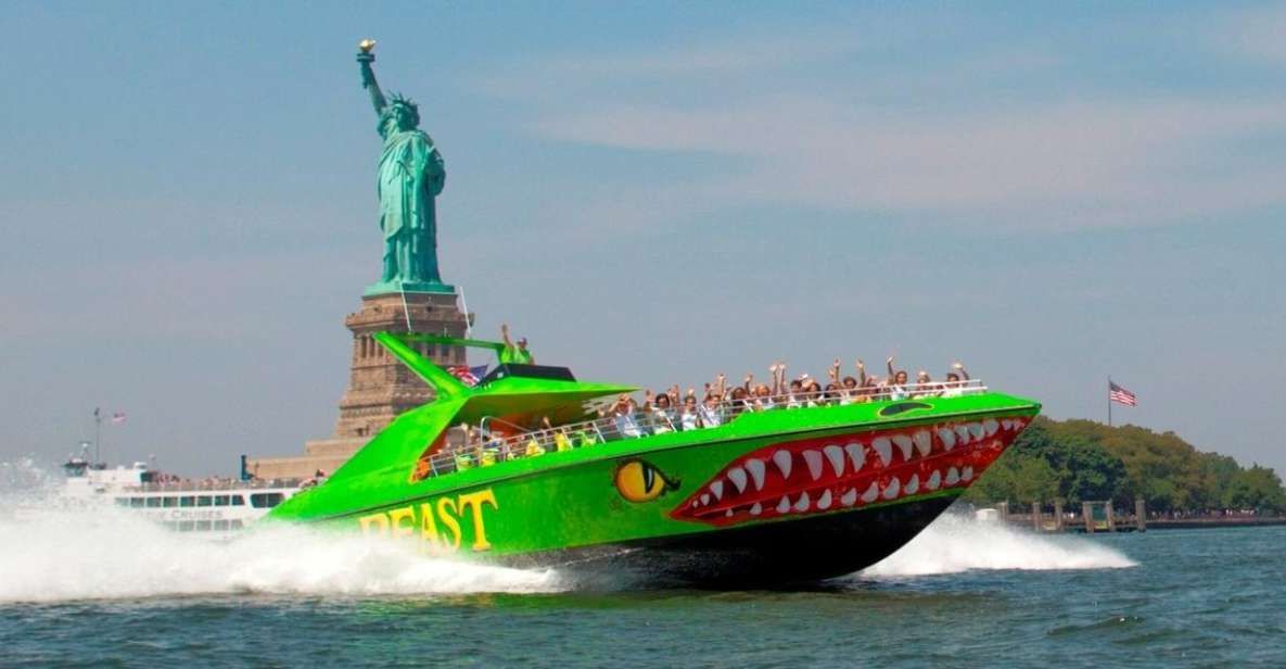 NYC: Circle Line Speedboat Skip the Box Office Ticket - The Beast Speedboat: Fast, Loud, and Built for Fun