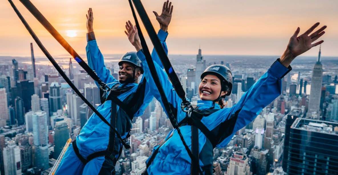 NYC: City Climb Skyscraping Experience Ticket - Leaning out over the city: your highest-outdoor-platform moment