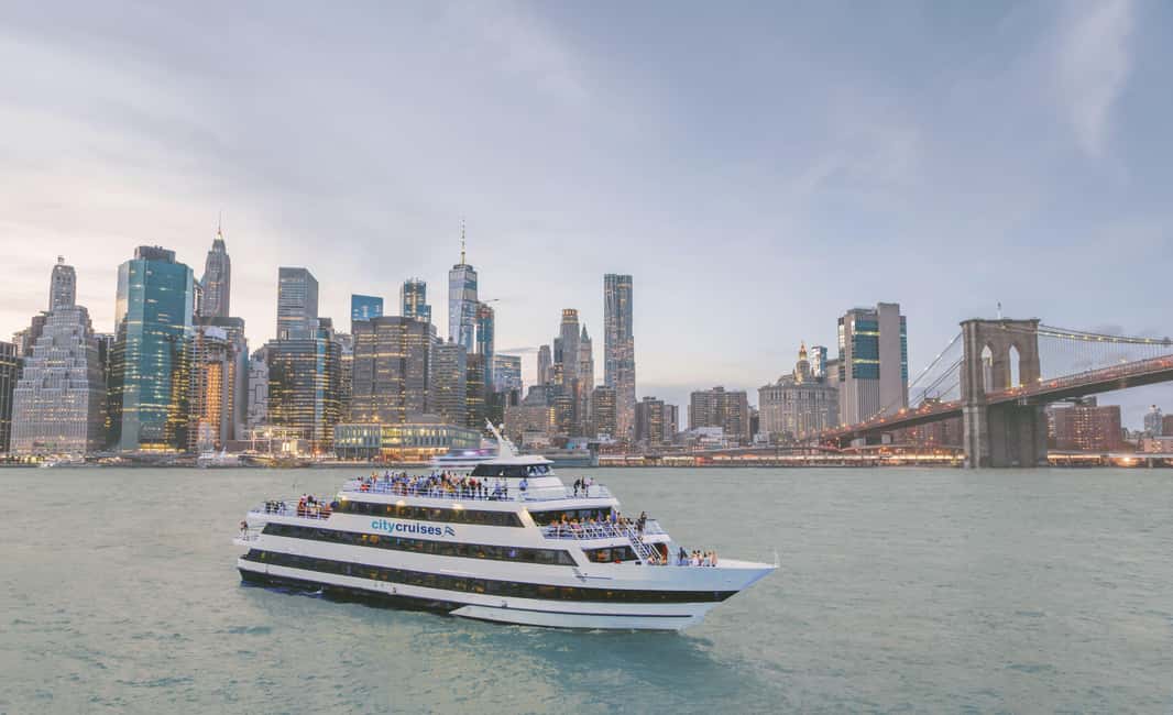 NYC: City Cruises Brunch, Lunch, or Dinner Buffet Cruise - The Food Deal: Buffet Brunch, Lunch, or Dinner for One Fixed Price