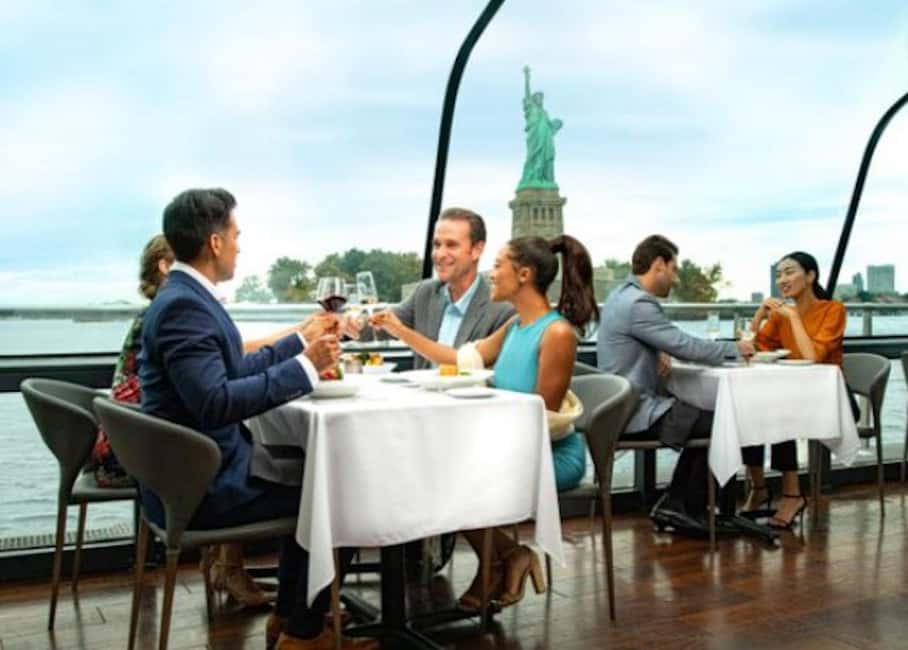 NYC: City Cruises Luxury Brunch, Lunch or Dinner Cruise - Passing the landmarks: what each stop looks like from the water