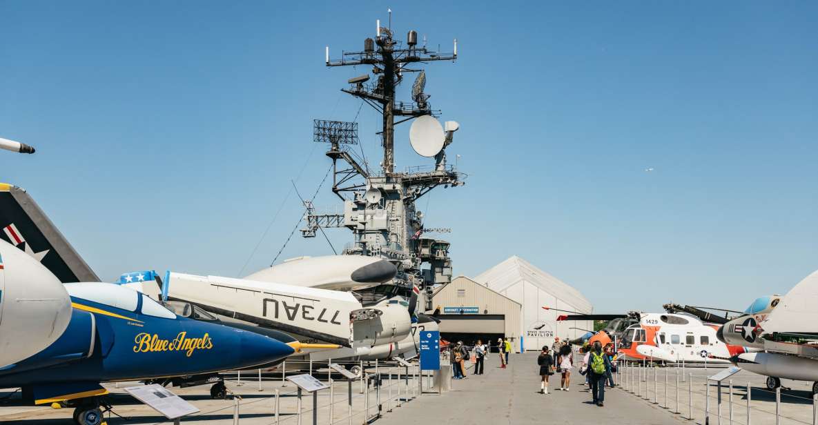 NYC: Intrepid Museum Entry Ticket - Aircraft, Submarines, and the WWII-Cold War Story Thread