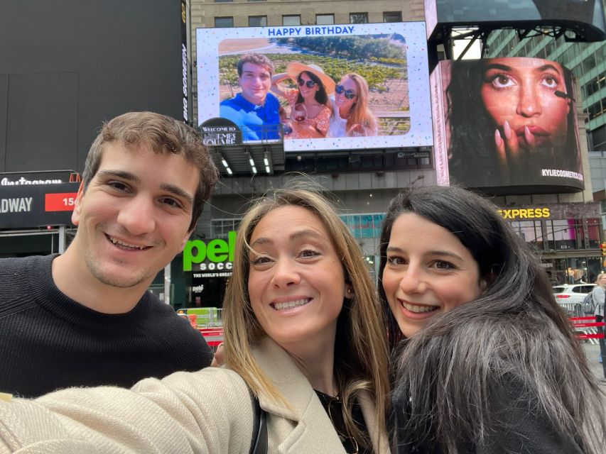 NYC: See Yourself on a Times Square Billboard for 24 Hours - Your Times Square Billboard Moment, in Plain Terms