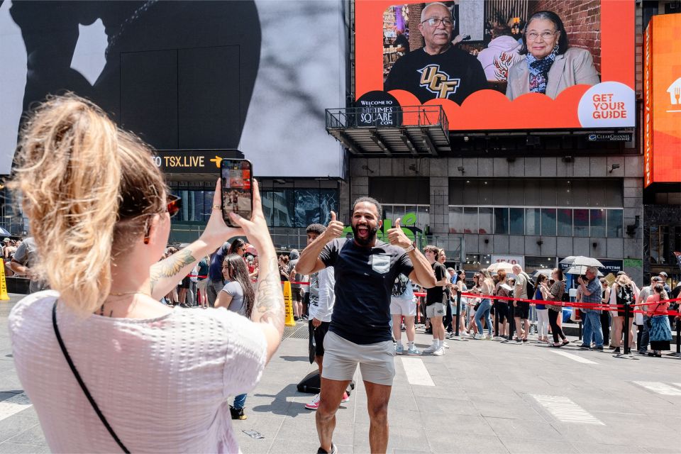 NYC: See Yourself on a Times Square Billboard for 24 Hours - Finding the Billboard at 1560 Broadway (and Not Losing Time)