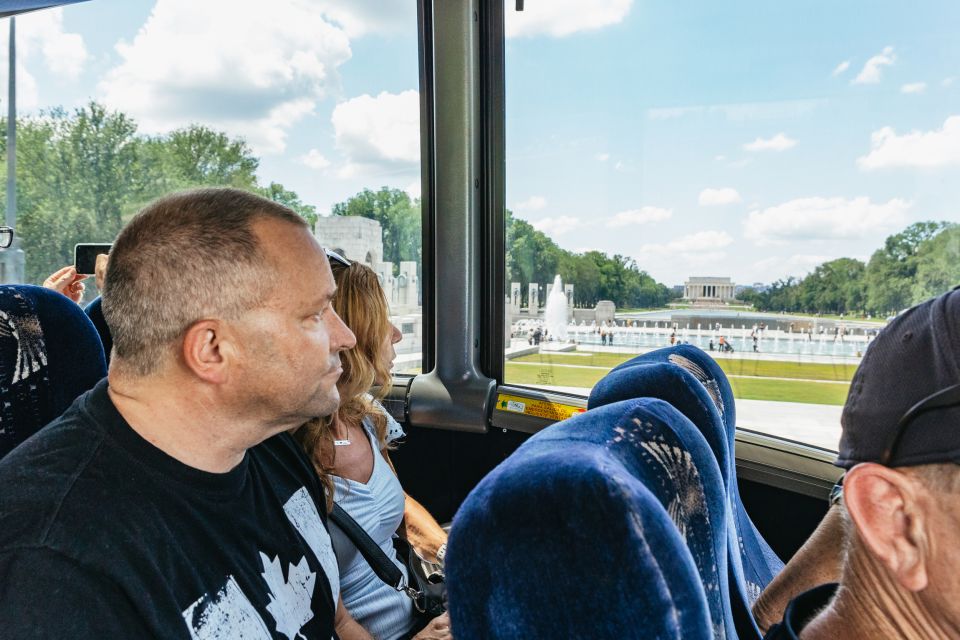 Washington DC Day Trip by Bus from New York City - Vietnam Veterans Memorial and Iwo Jima: the memorial zone that slows you down